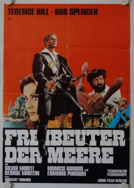 Freibeuter der Meere originales deutsches Filmplakat